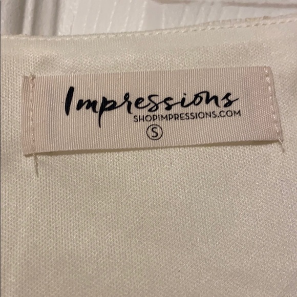 Ivory baby doll lace dress- NEVER WORN - Picture 3 of 3